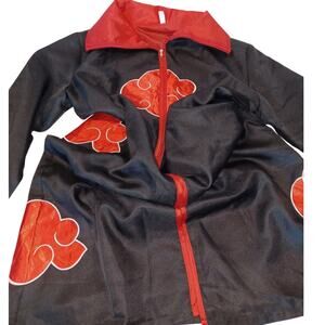 NARUTO SHIPPUDEN AKATSUKI COSPLAY JACKET COAT SIZE L